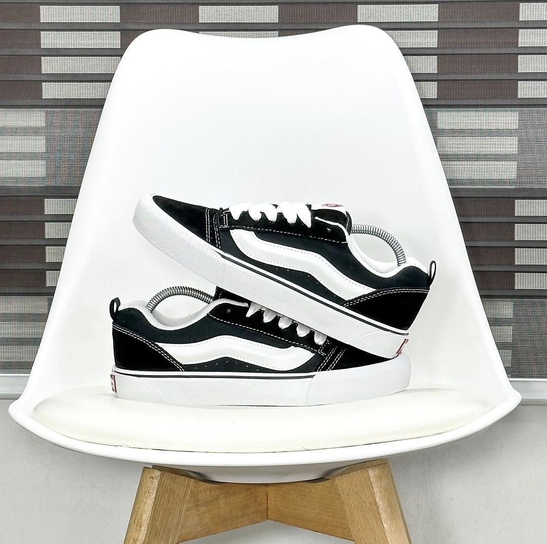 Vans Knu Black White