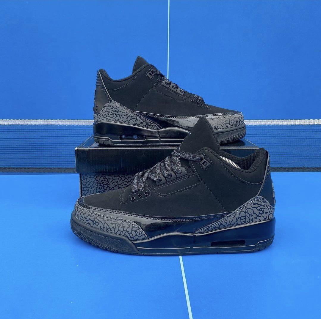 Jordan 3 Black Cat