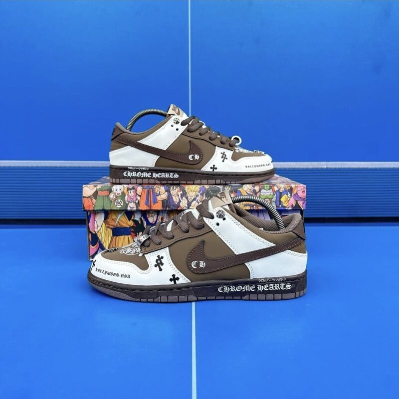 Nike SB Dunk Chrome Hearts Brown