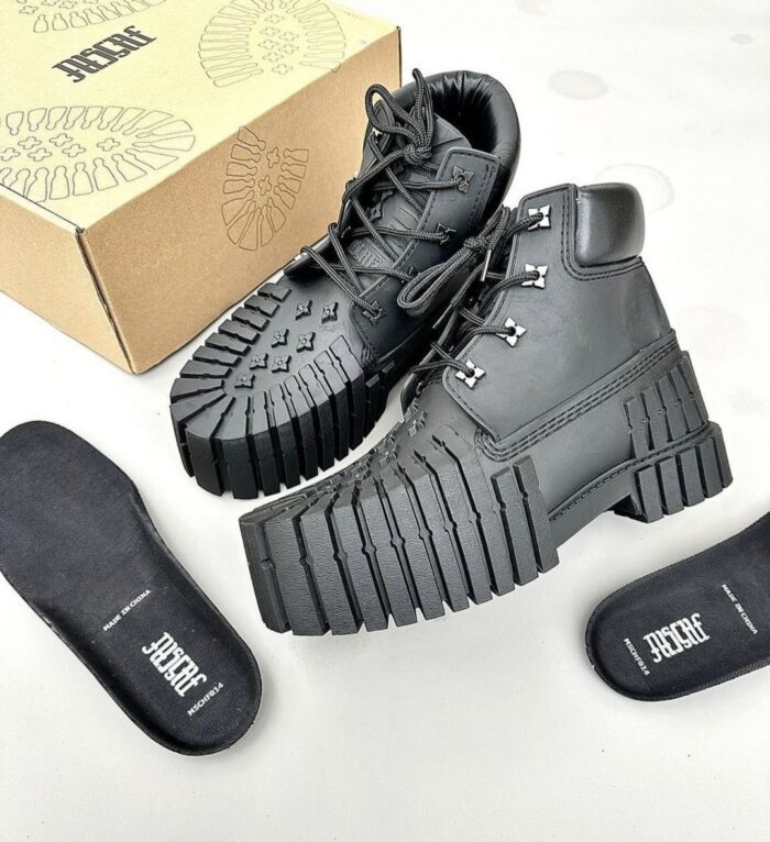 MSCHF Boots Black