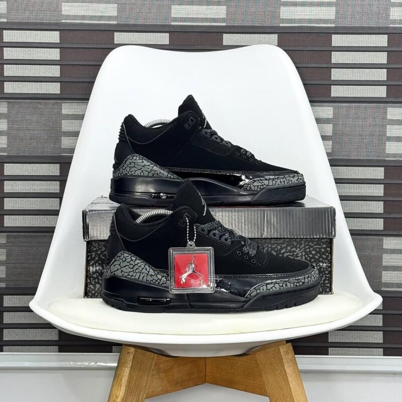 Jordan 3 Black Cat