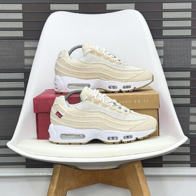 Levi's x Nike Air Max 95 "White Ecru"