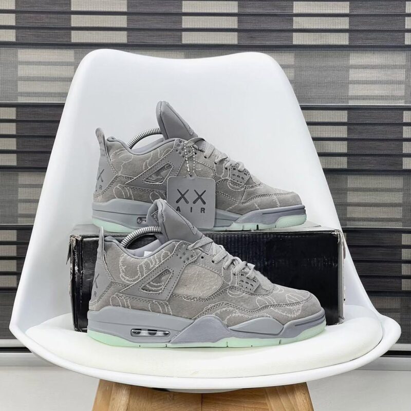 KAWS x Air Jordan 4 Retro Cool Grey