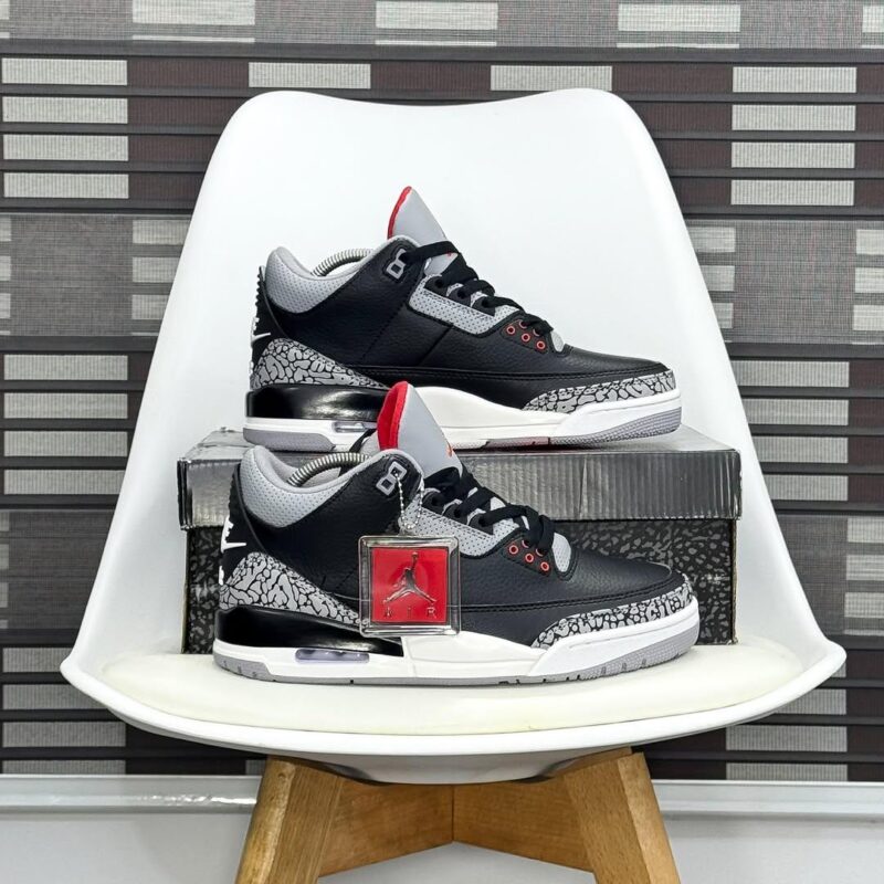 Air Jordan 3 "Black Cement"
