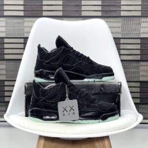 KAWS x Air Jordan 4 Retro "Black"