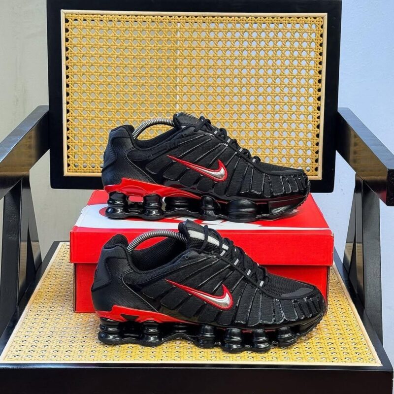 Nike Shox TL "Black/University Red"